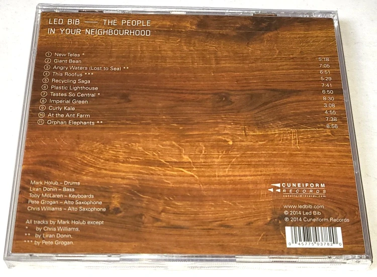 Led Bib – The People In Your Neighbourhood 2014 CD (nové, nerozbalené)
