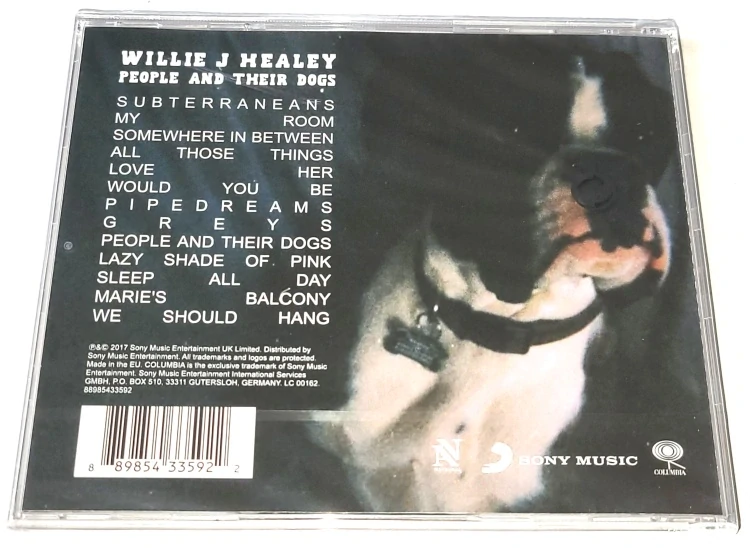 Willie J Healey – People And Their Dogs 2017 CD (nové, nerozbalené)
