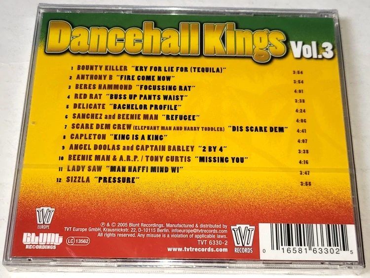 Various – Dancehall Kings Vol. 3 2005 CD (nové, nerozbalené)