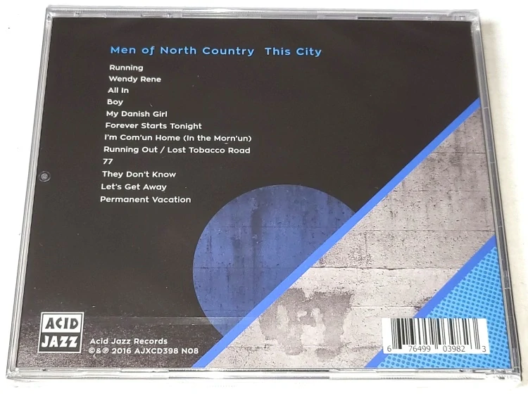 Men Of North Country – This City 2016 CD (nové, nerozbalené)