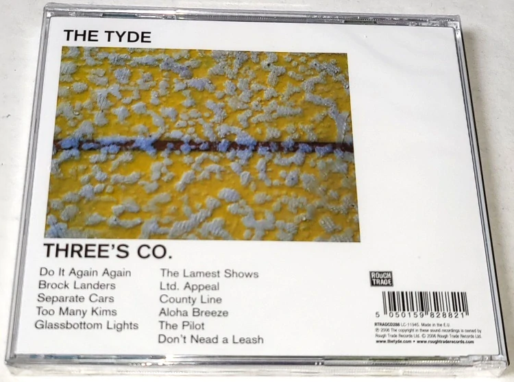 The Tyde – Three's Co. 2006 CD (nové, nerozbalené)