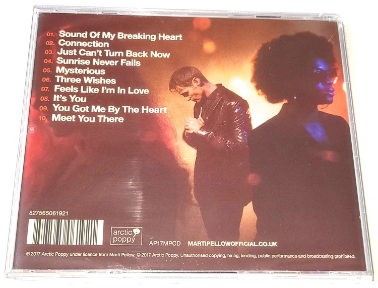 Marti Pellow – Mysterious 2017 CD (nové, nerozbalené)