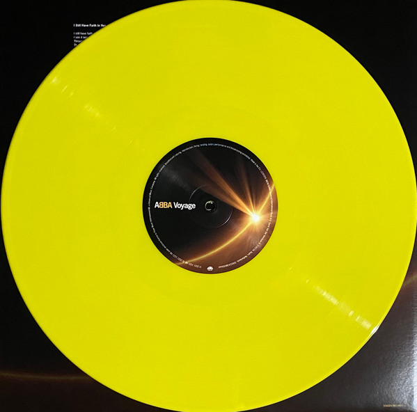 ABBA – Voyage 2021 Limited Yellow LP NOVÉ, NEHRANÉ