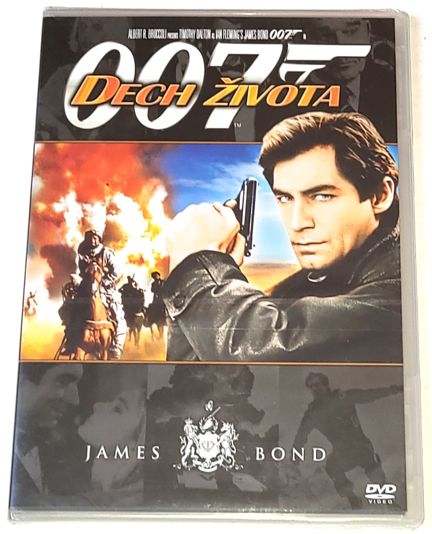 Dech života - James Bond agent 007 1987 DVD (nové, zabalené)