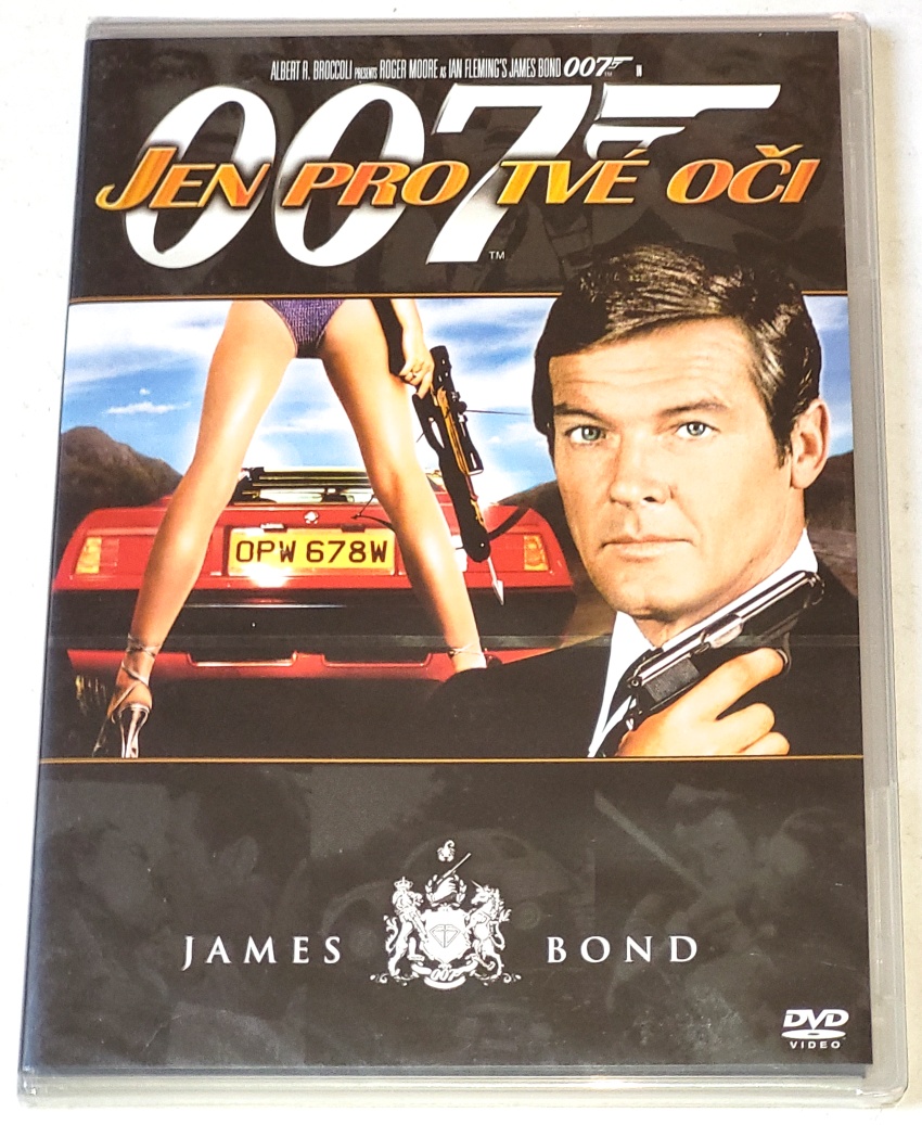 Jen pro tvé oči - James Bond agent 007 1981 DVD (nové, zabalené)
