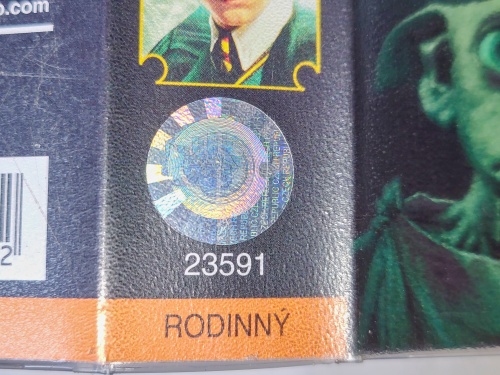 Harry Potter a Tajemná komnata / VHS kazeta