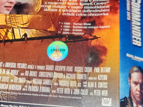 Master & Commander: Odvrácená strana světa 2003 / VHS kazeta Original