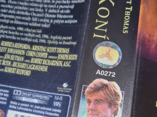 Zaříkávač koní 1998 / VHS kazeta