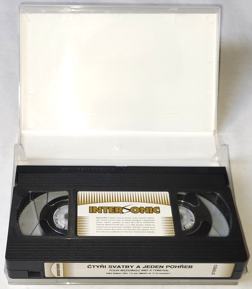Čtyři svatby a jeden pohřeb 1994 / VHS kazeta