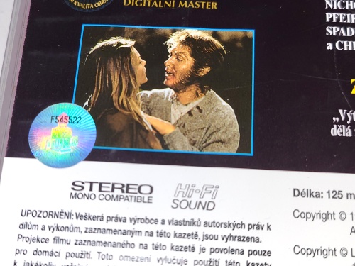 Vlk 1994 / VHS kazeta Original