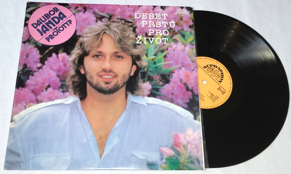 Dalibor Janda, Prototyp – Deset Prstů Pro Život 1988 VG+, VYPRANÁ Vinyl (LP)