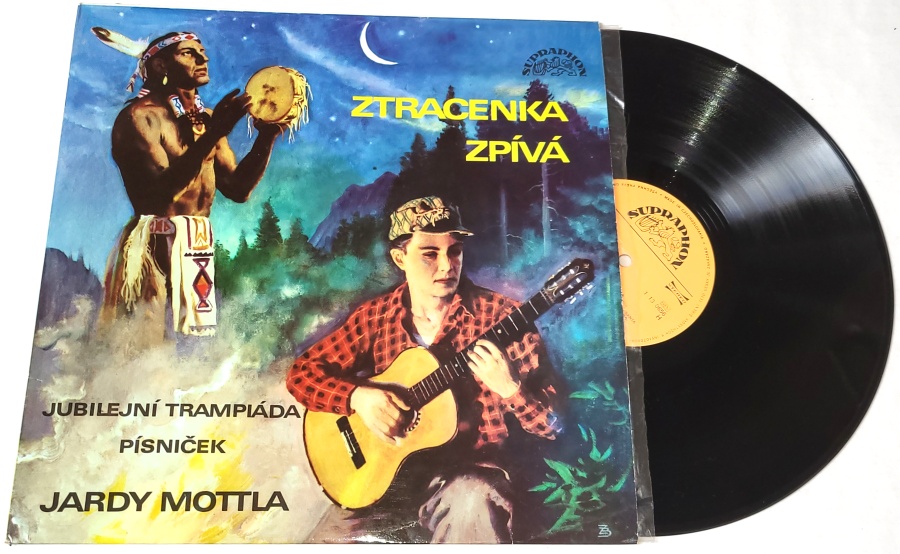 Ztracenka Zpívá (Jubilejní Trampiáda Písniček Jardy Mottla) 1969 VG+, Vinyl (LP)