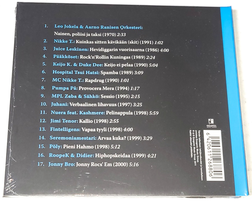 Various – Rappiotaidetta: Suomiräpin Vaippaikä 2011 CD (nové, nerozbalené)