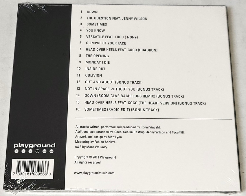 Vindahl – Serendipity 2011 CD (nové, nerozbalené)