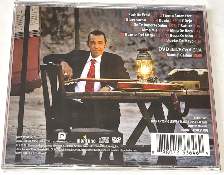 Manuel Galbán – Blue Cha Cha 2012 CD (nové, nerozbalené)