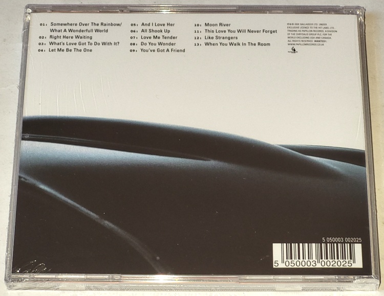 Cliff Richard – Wanted 2001 CD (nové, nerozbalené)