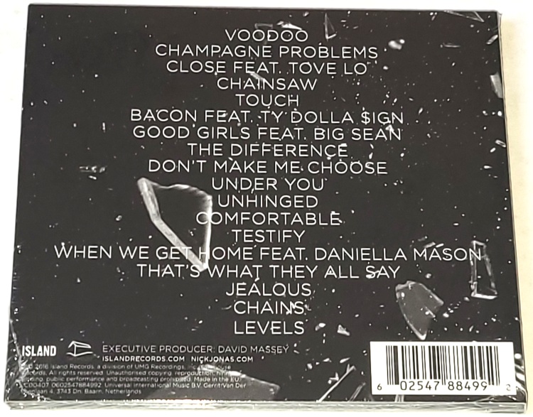 Nick Jonas – Last Year Was Complicated 2016 CD (nové, nerozbalené)