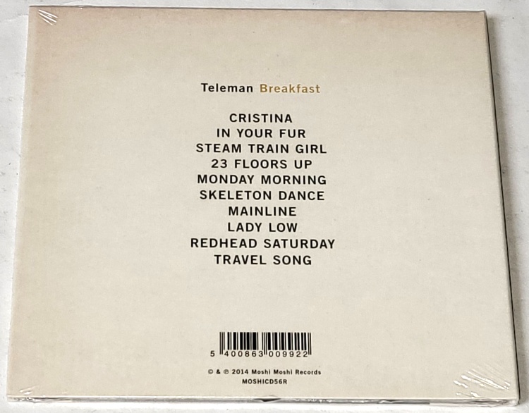 Teleman – Breakfast 2014 CD (nové, nerozbalené)