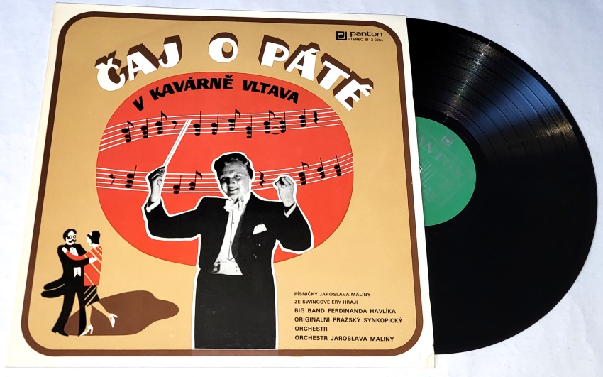 Big Band Ferdinanda Havlíka – Čaj O Páté V Kavárně Vltava 1981 VG+, VYPRANÁ Vinyl (LP)
