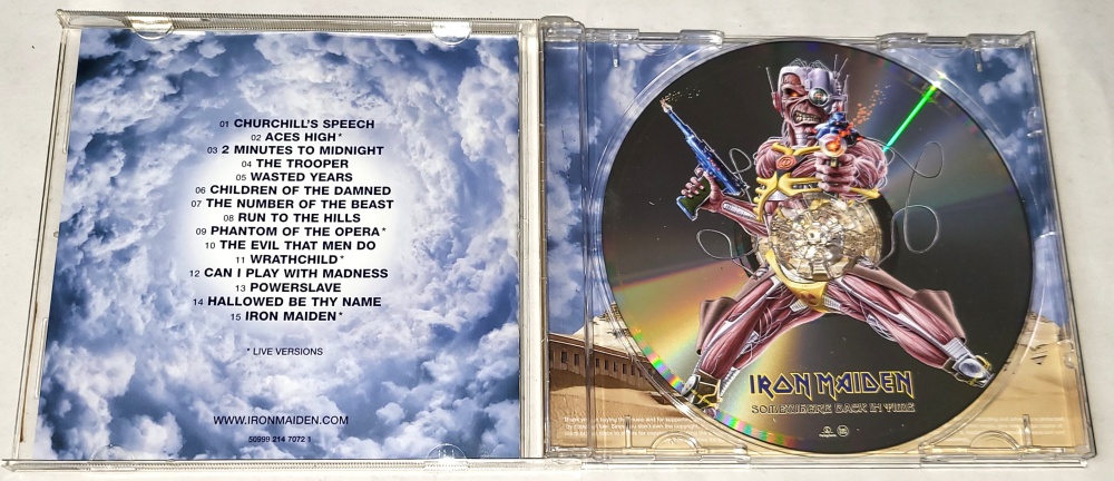 Iron Maiden – Somewhere Back In Time: The Best Of: 1980–1989 2008 CD