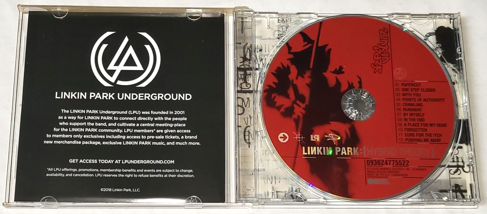 Linkin Park – Hybrid Theory 2000 CD