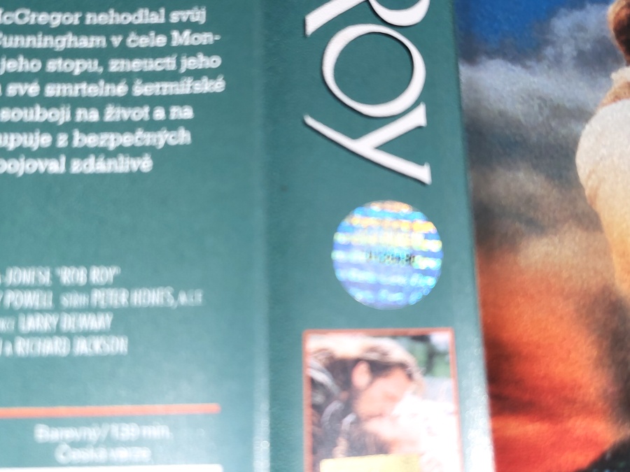 Rob Roy 1996 / VHS kazeta Original