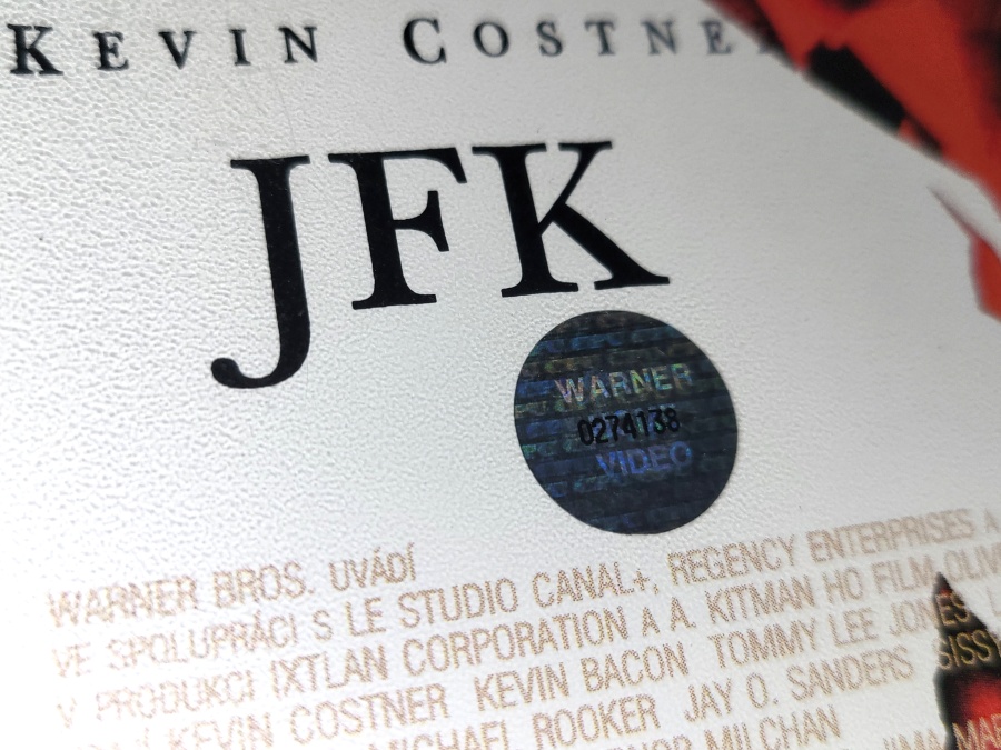 JFK 1992 / VHS kazeta Original