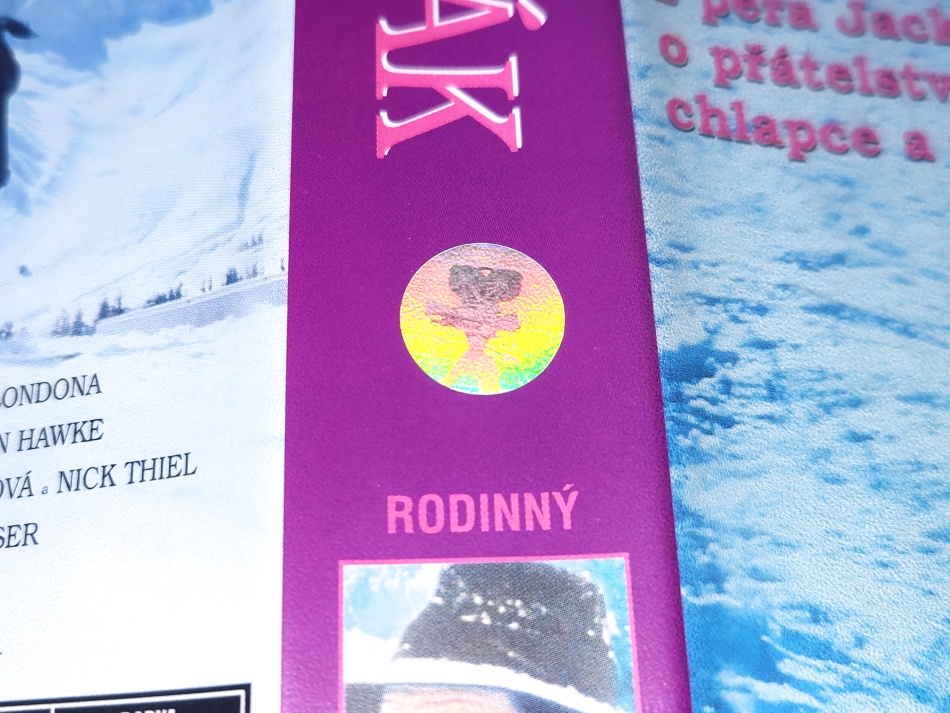Bílý Tesák - VHS kazeta Originál