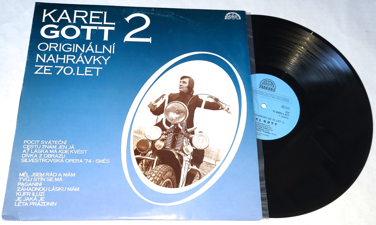 Karel Gott – Originální nahrávky ze 70. let 2 1994 EX, VYPRANÁ Vinyl (LP)