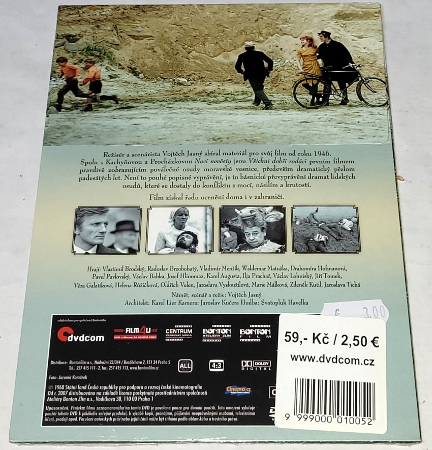 Všichni dobří rodáci 1968 DVD (nové, zabalené)