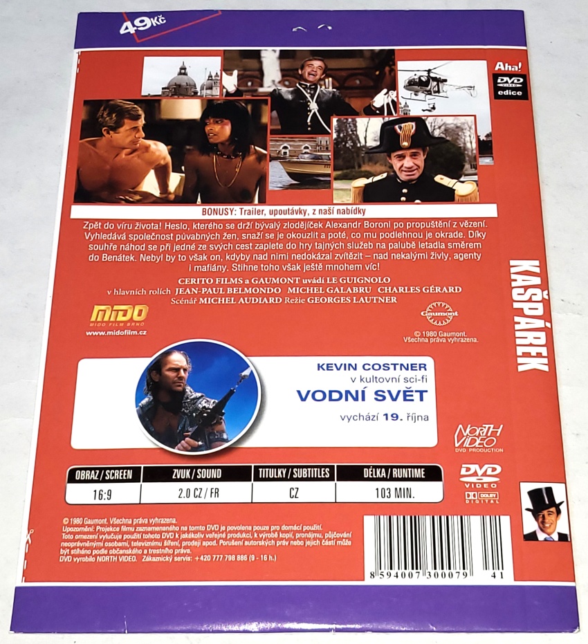 Kašpárek 1980 DVD (nové, zabalené)