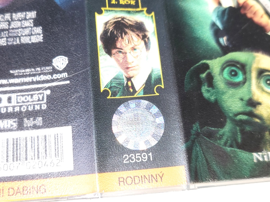 Harry Potter a Tajemná komnata / VHS kazeta Original
