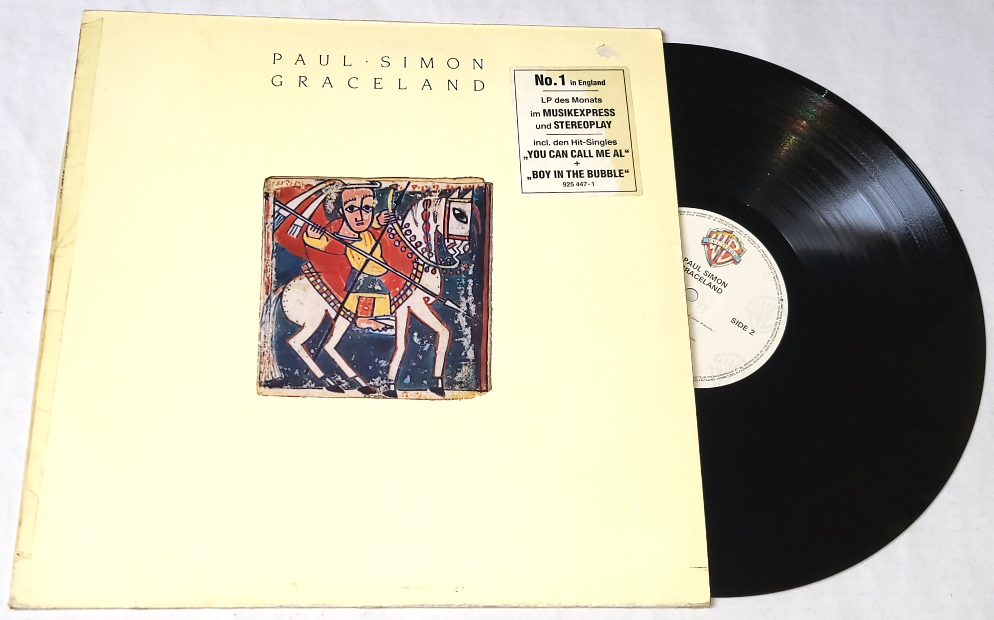 Paul Simon – Graceland 1986 VG+, VYPRANÁ Vinyl (LP)
