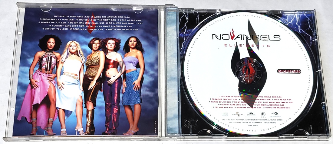 No Angels – Elle'ments 2001 CD