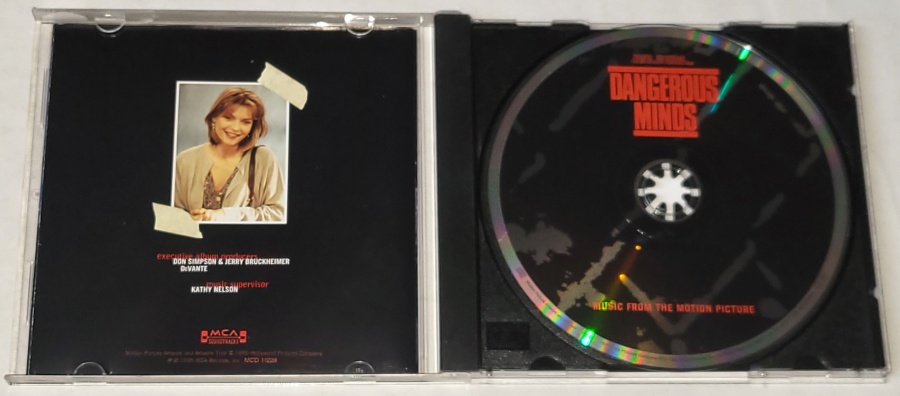 Various – Dangerous Minds (Music From The Motion Picture) 1995 CD