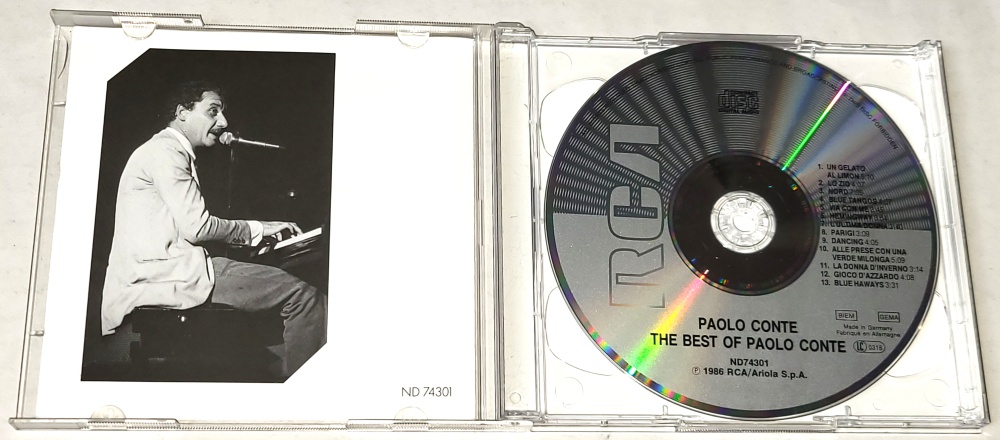 Paolo Conte – The Best Of Paolo Conte 1988 CD