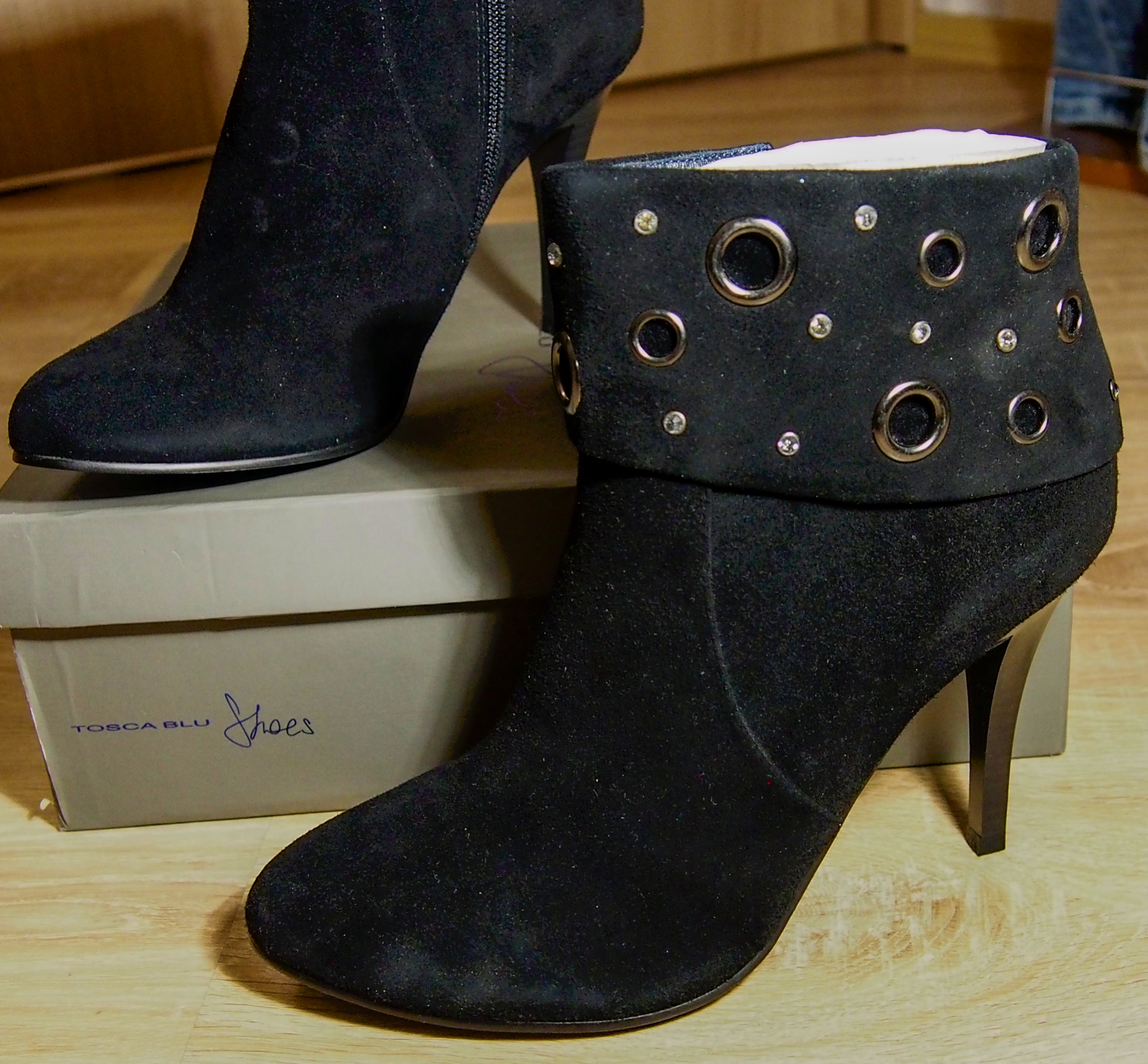 Dámské polokozačky Tosca Blu 11S204-09, Velikost: 40 Výprodej