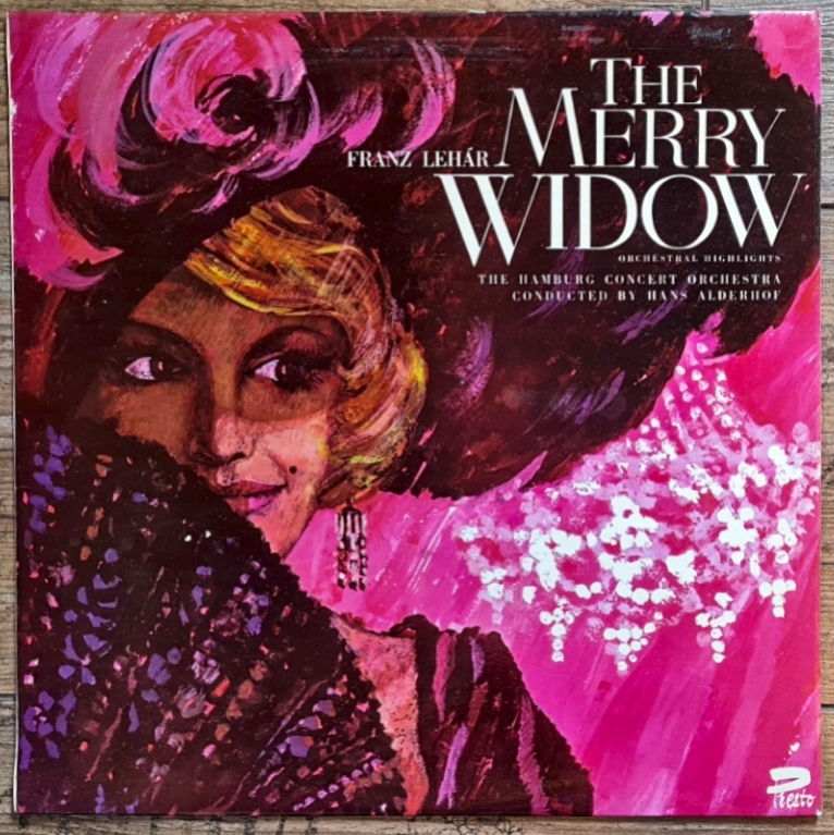 Franz Lehár – The Merry Widow 1965 VG, VYPRANÁ Vinyl (LP)