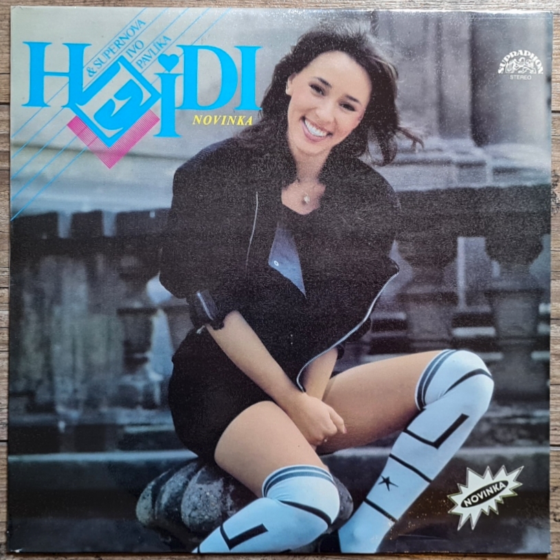 Heidi & Supernova Ivo Pavlíka – Novinka 1989 VG+, VYPRANÁ Vinyl (LP)
