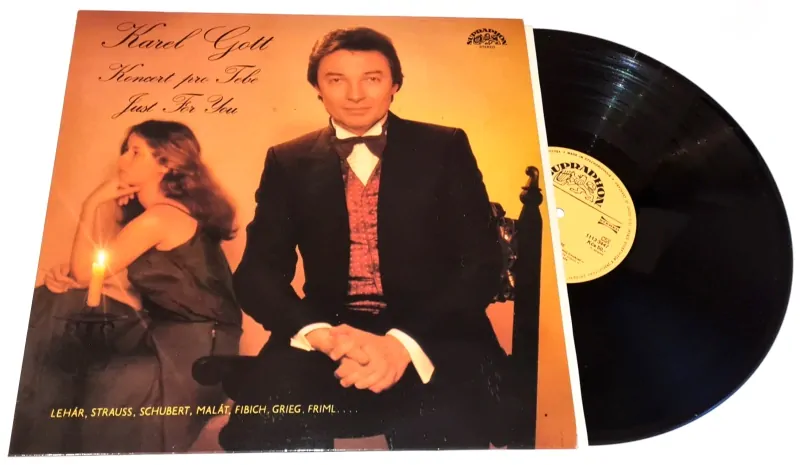 Karel Gott – Koncert Pro Tebe 1983 VG+, VYPRANÁ Vinyl (LP)