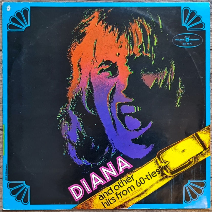 Flying Saucers – Diana And Other Hits From 60-ties 1978 VG+, VYPRANÁ Vinyl (LP)