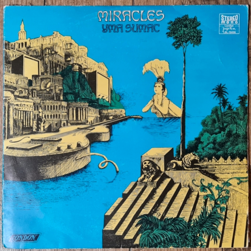 Yma Sumac – Miracles 1973 VG, VYPRANÁ Vinyl (LP)