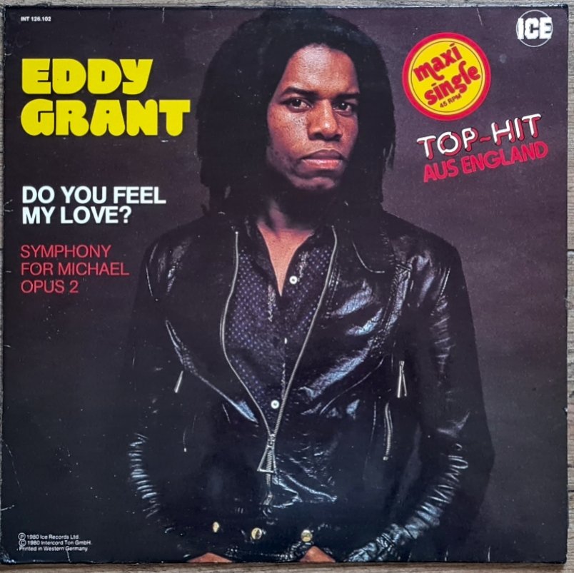 Eddy Grant – Do You Feel My Love? 1980 Maxi-Single VG, VYPRANÁ Vinyl