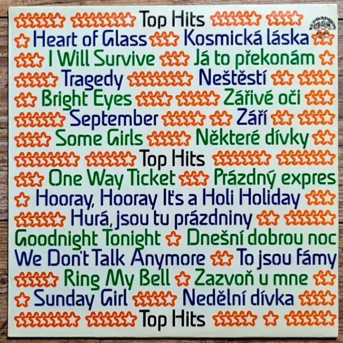 Various – Top Hits 1980 EX, VYPRANÁ Vinyl (LP)