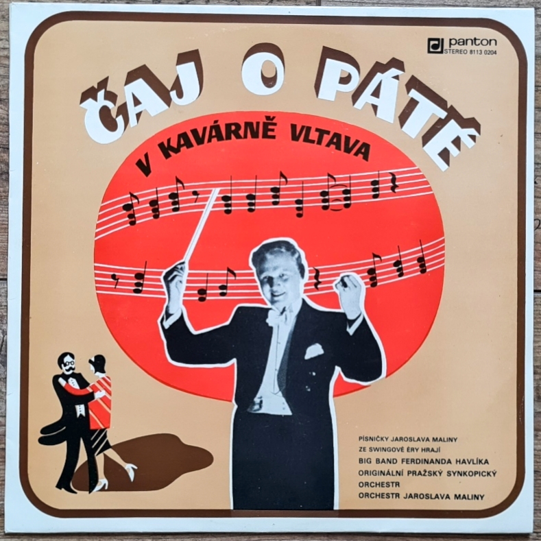 Big Band Ferdinanda Havlíka ‎– Čaj O Páté V Kavárně Vltava 1981 VG+, VYPRANÁ Vinyl (LP)