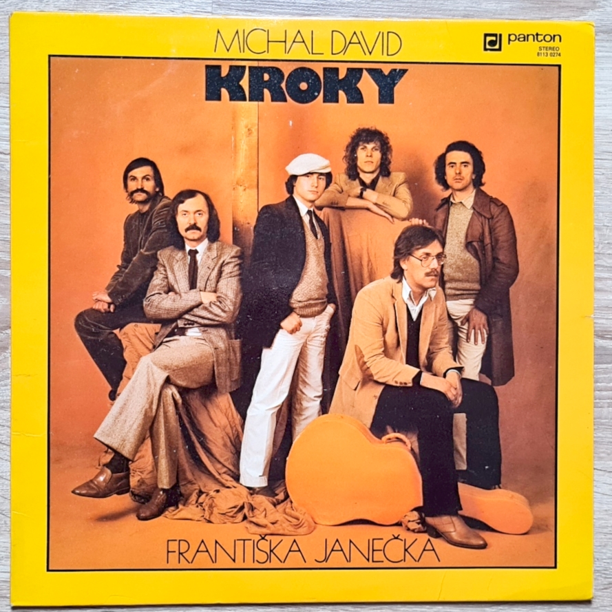 Michal David, Kroky Františka Janečka - 1982 VG, VYPRANÁ Vinyl (LP)