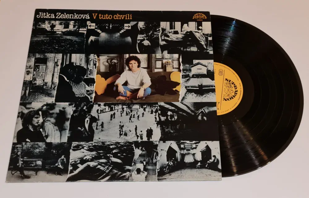 Jitka Zelenková – V Tuto Chvíli 1983 VG+, VYPRANÁ Vinyl (LP)