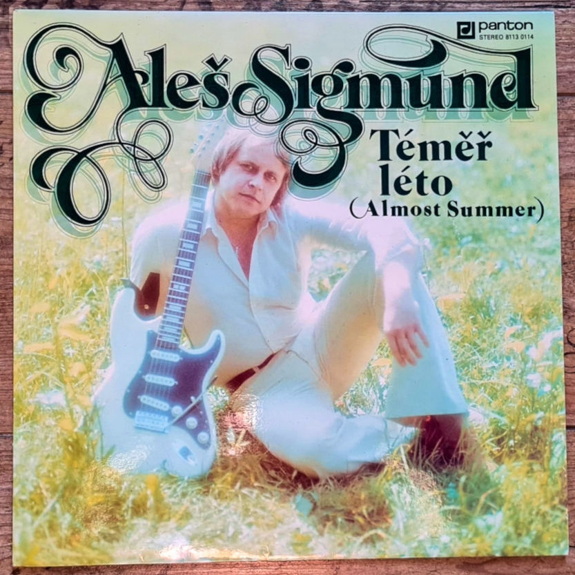 Aleš Sigmund – Téměř Léto (Almost Summer) 1980 VG+, VYPRANÁ Vinyl (LP)