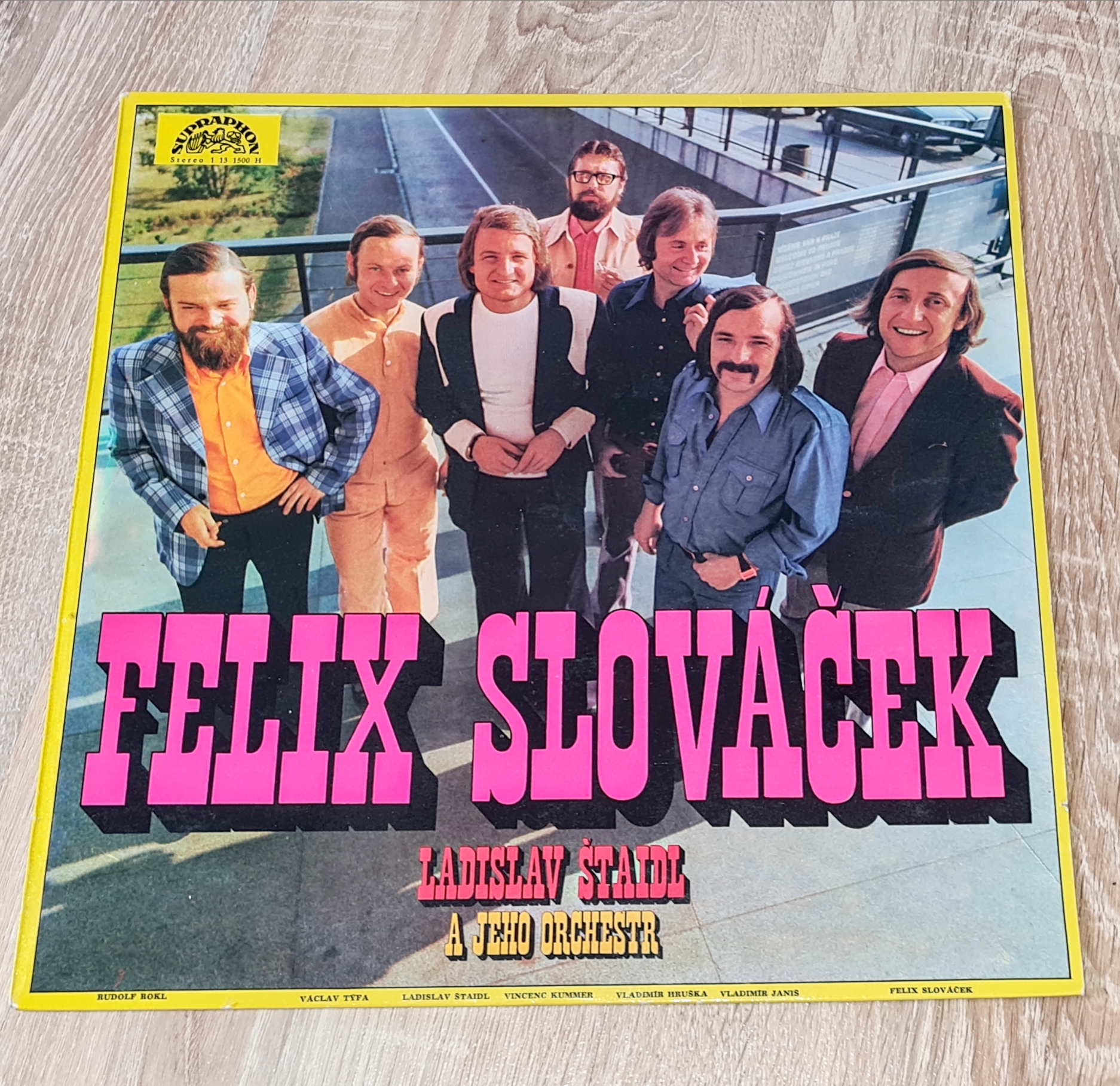 Felix Slováček, Ladislav Štaidl A Jeho Orchestr – Felix Slováček 1974 VG, VYPRANÁ Vinyl (LP + příloha)