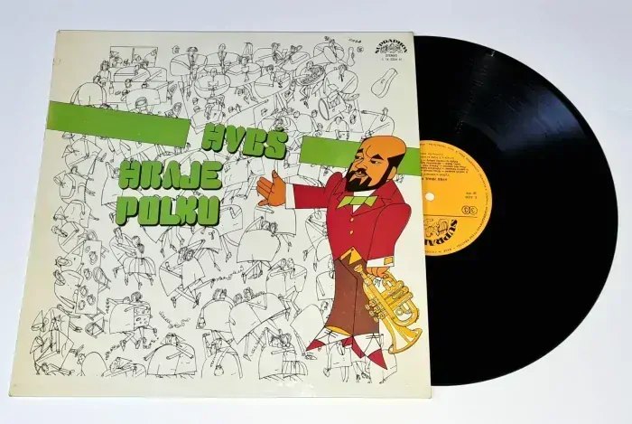 Hybš – Hybš Hraje Polku 1978 VG+, VYPRANÁ Vinyl (LP)